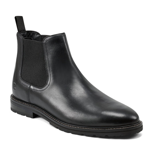 Men Cassius Slip-on Almond Toe Boots
