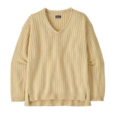 Recycled Wool-Blend V-Neck Sweater