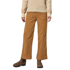 Wide-Leg Corduroy Pants