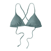 Cross Shore Triangle Bikini Top