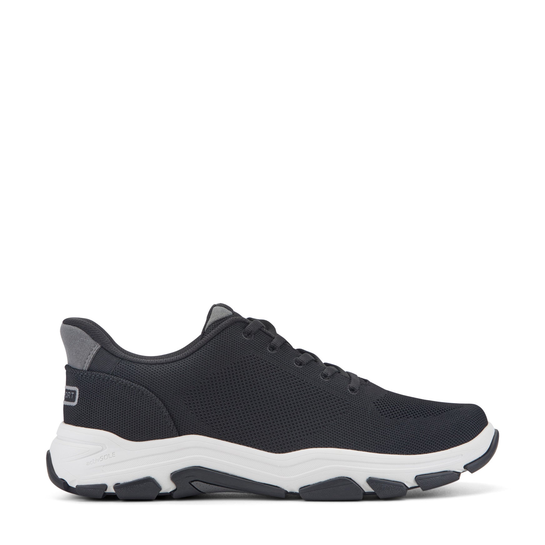 Men Rafferty Step Activated Lace-up Casual Sneakers