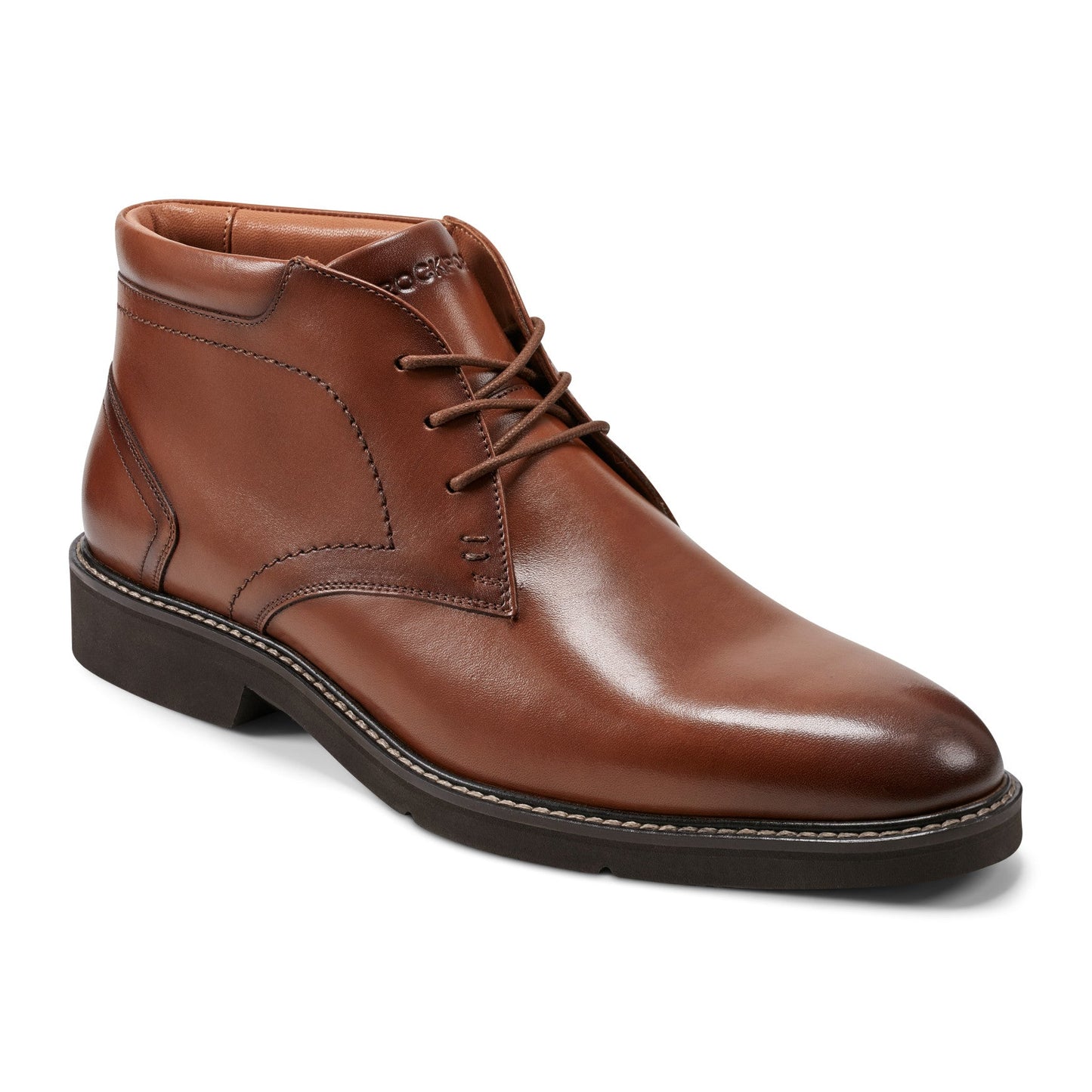 Men Flynn Lace-up Almond Toe Casual Boots
