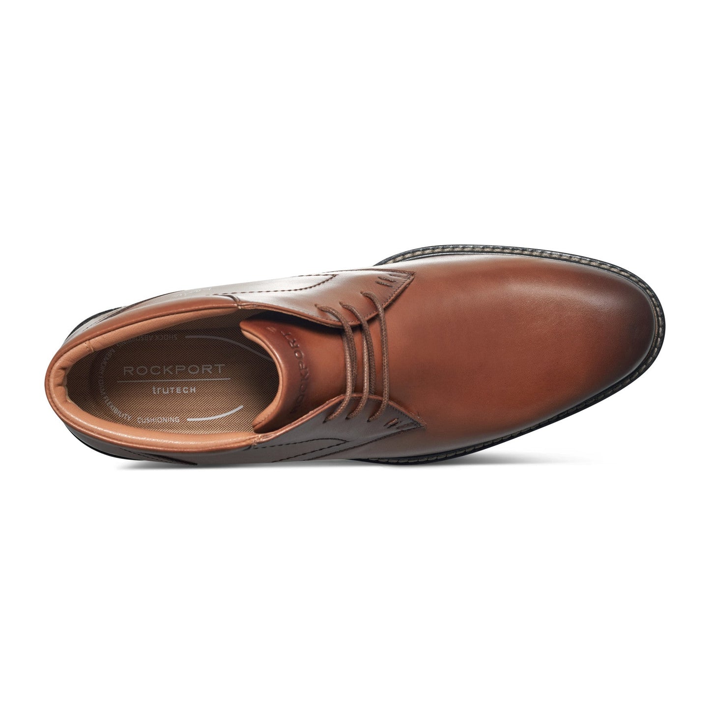 Men Flynn Lace-up Almond Toe Casual Boots