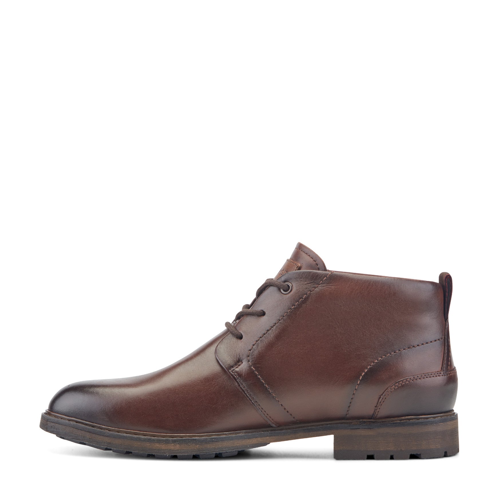 Men Tolan Lace-Up Leather Chukka Boots