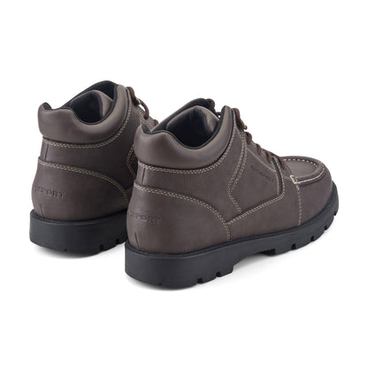 Men Umber Waterproof Casual Moc Toe Trail Boots