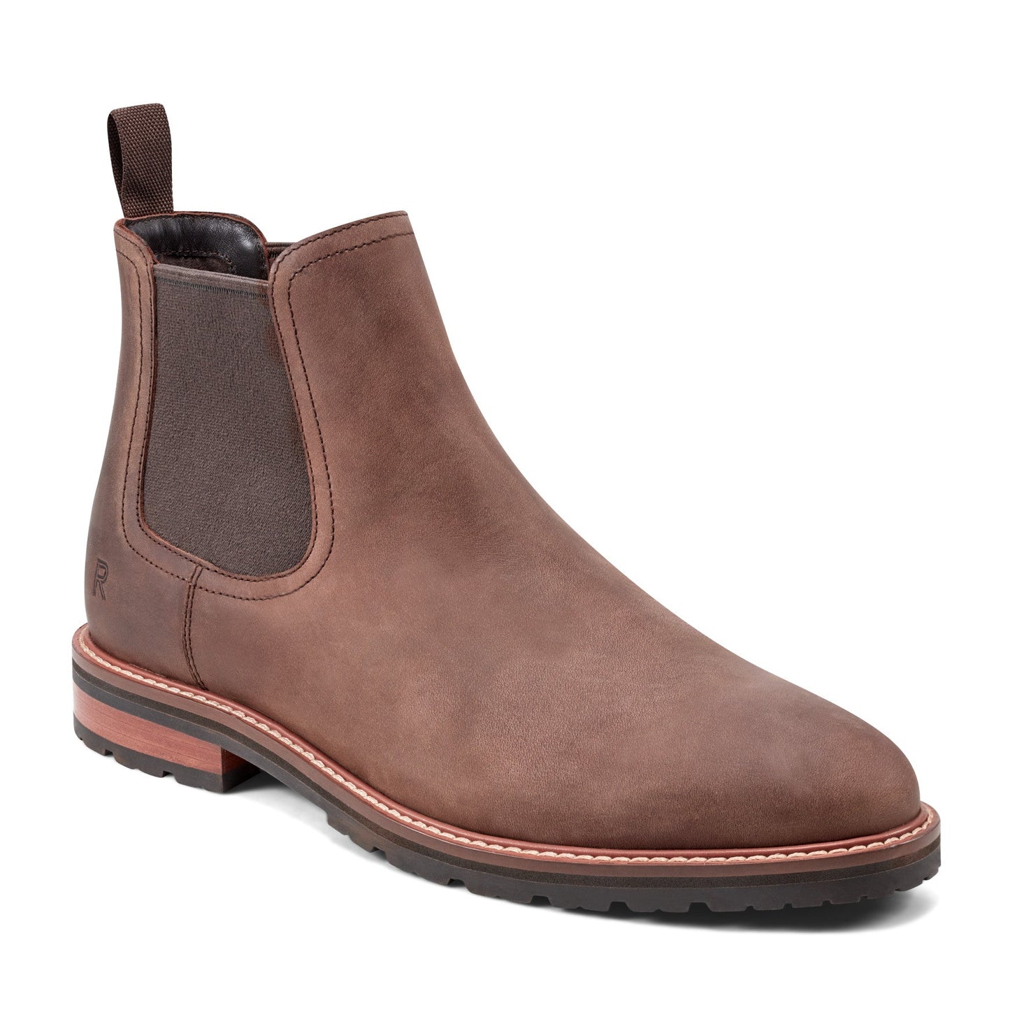 Men Cassius Slip-on Almond Toe Boots