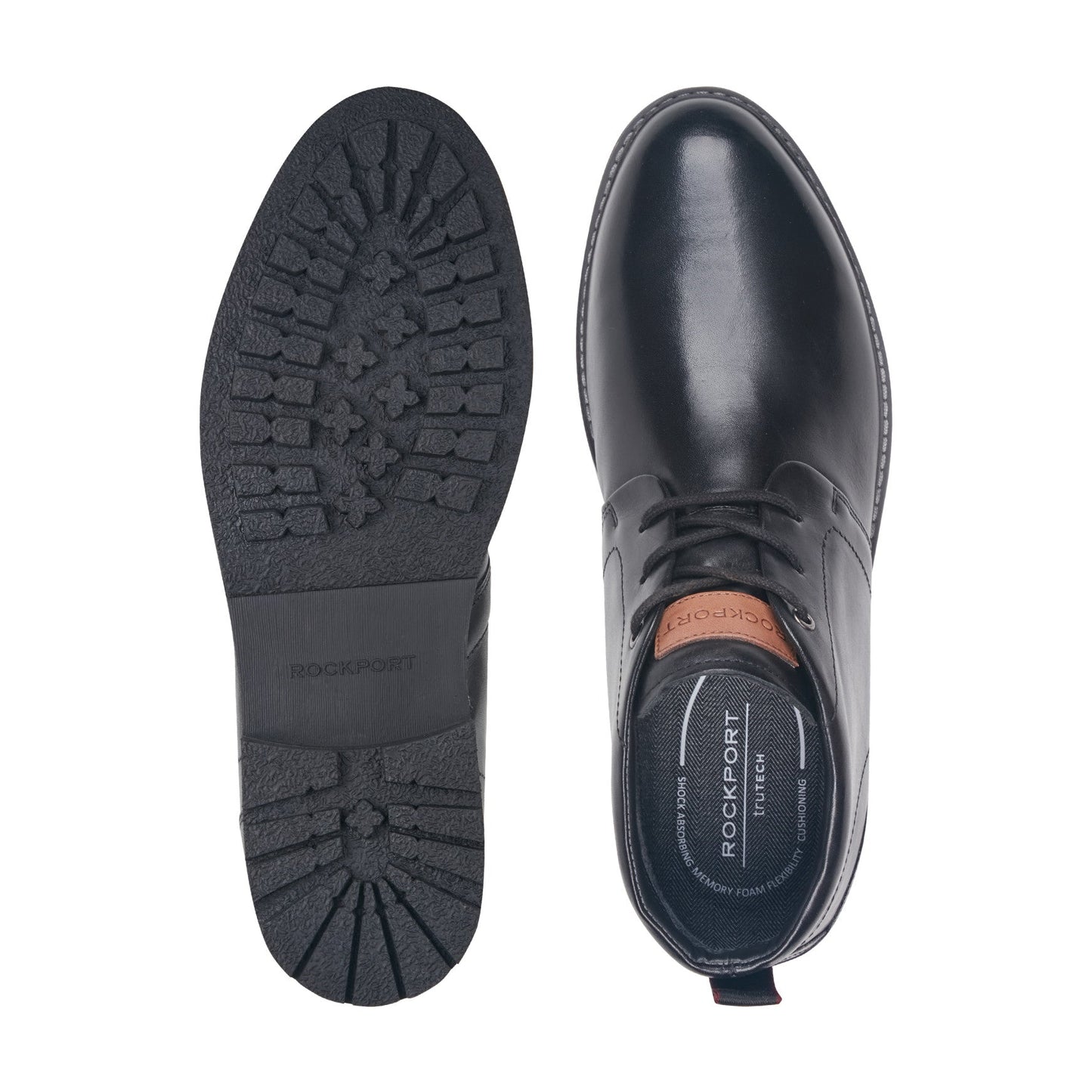 Men Tolan Lace-Up Leather Chukka Boots