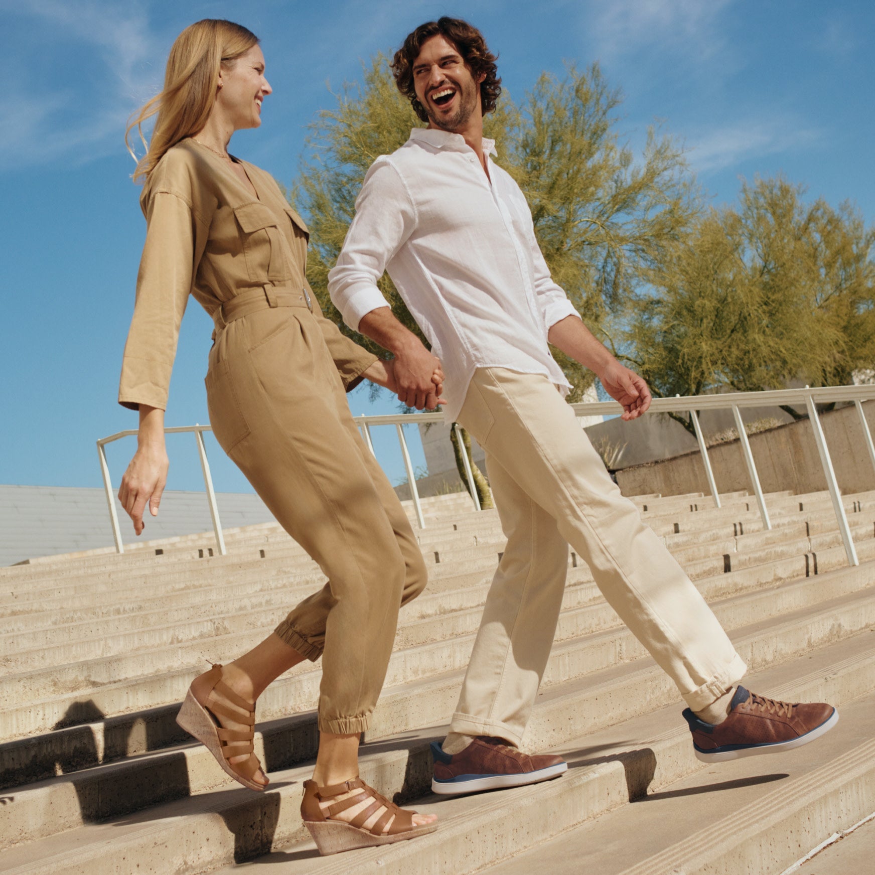 Men Tristen Step Activated Lace-Up