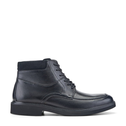 Men Macklin Moc Toe Lace-Up Leather Boots