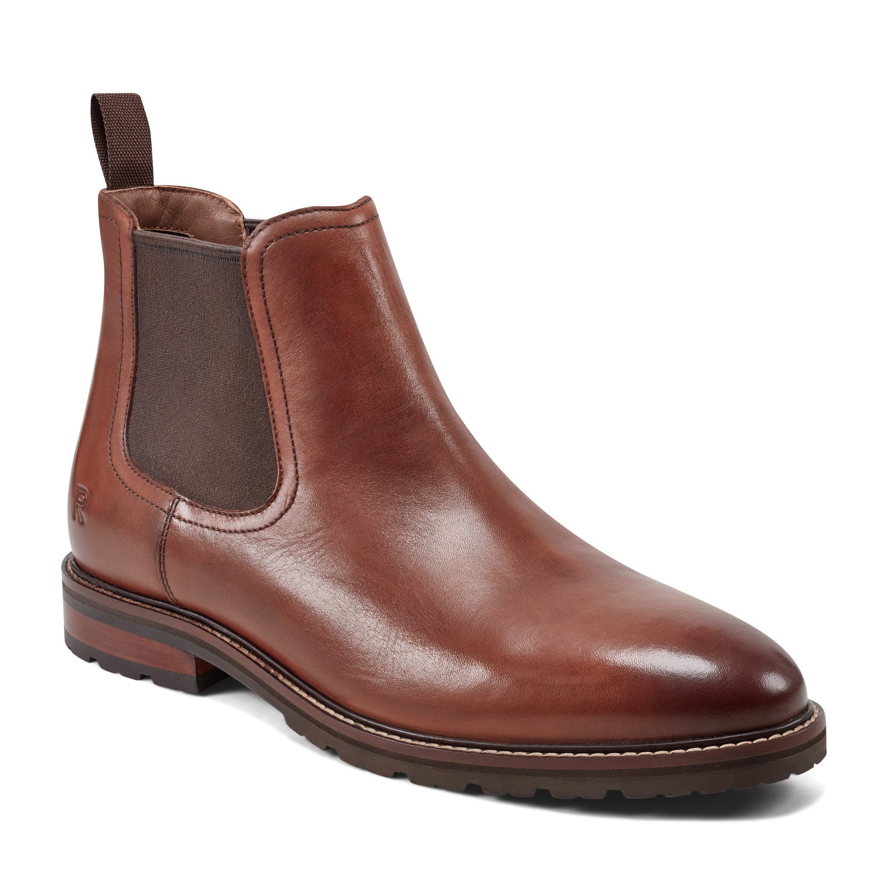 Men Cassius Slip-on Almond Toe Boots