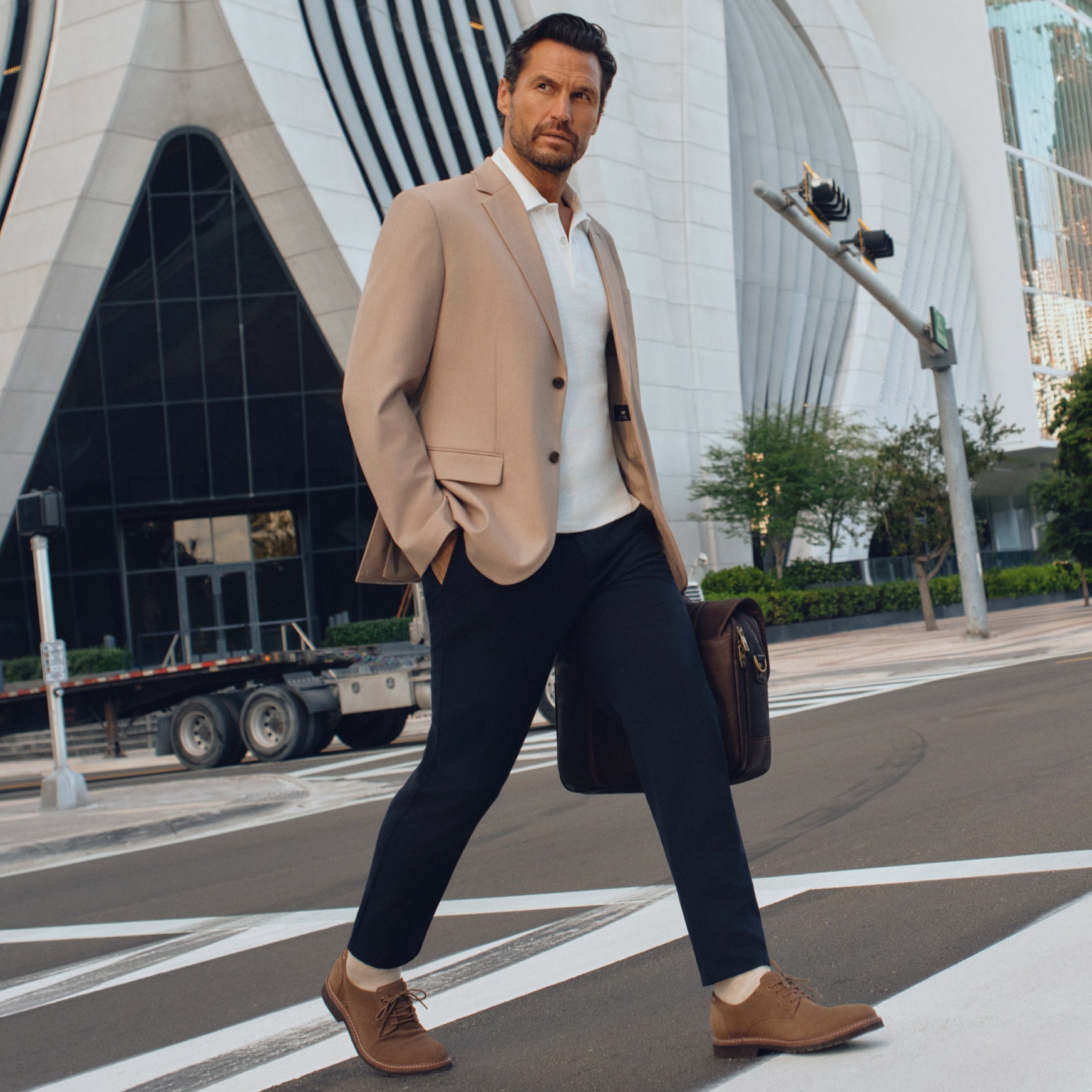 Men Foley Lace-up Casual Oxfords