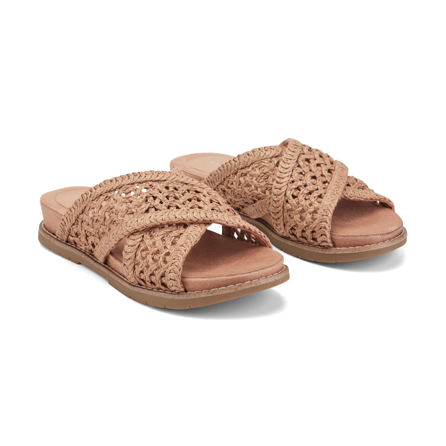 Women Zora Open Toe Slip-on Flat Casual Sandals