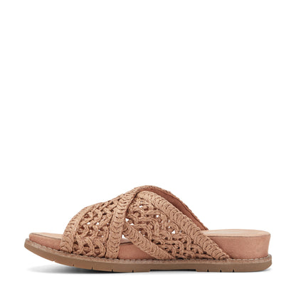 Women Zora Open Toe Slip-on Flat Casual Sandals