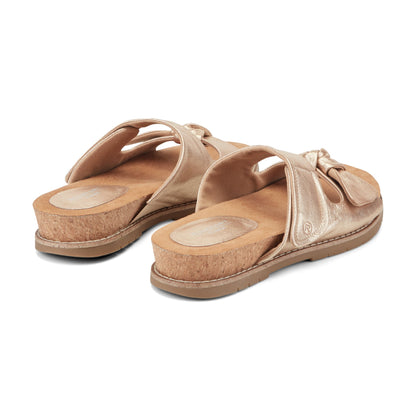 Women Zova Slip-on Open Toe Flat Casual Sandals