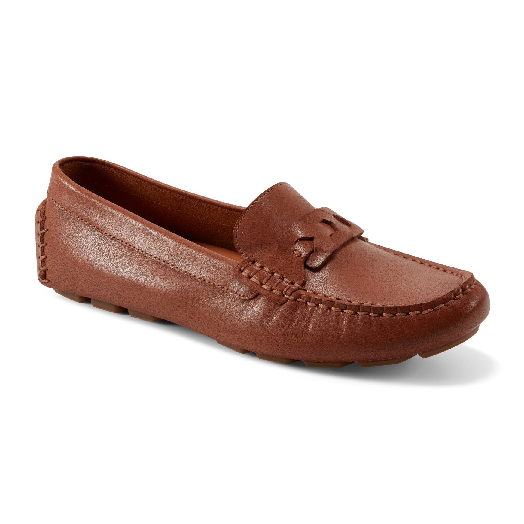 Women Blara Almond Toe Casual Slip-on Flat Loafers