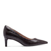 Dark Brown Croco Leather