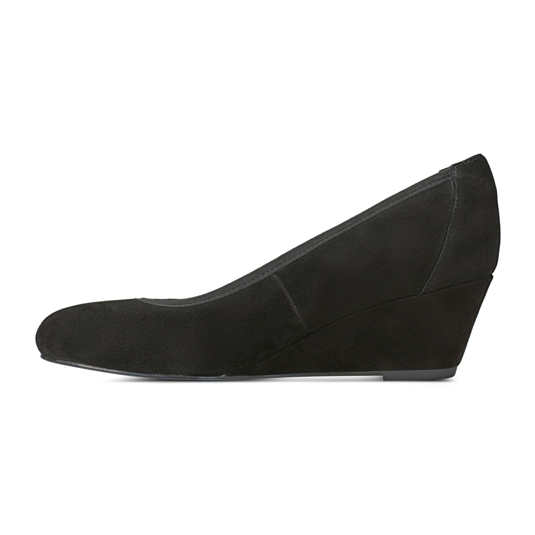 Women Rita Slip-on Almond Toe Dress Wedges