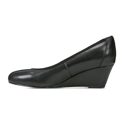 Women Rita Slip-on Almond Toe Dress Wedges