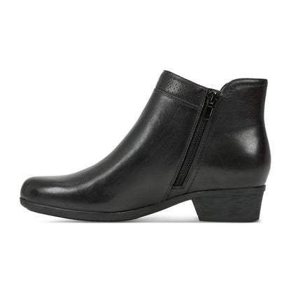 Women Carly Side Zip Casual Ankle Booties