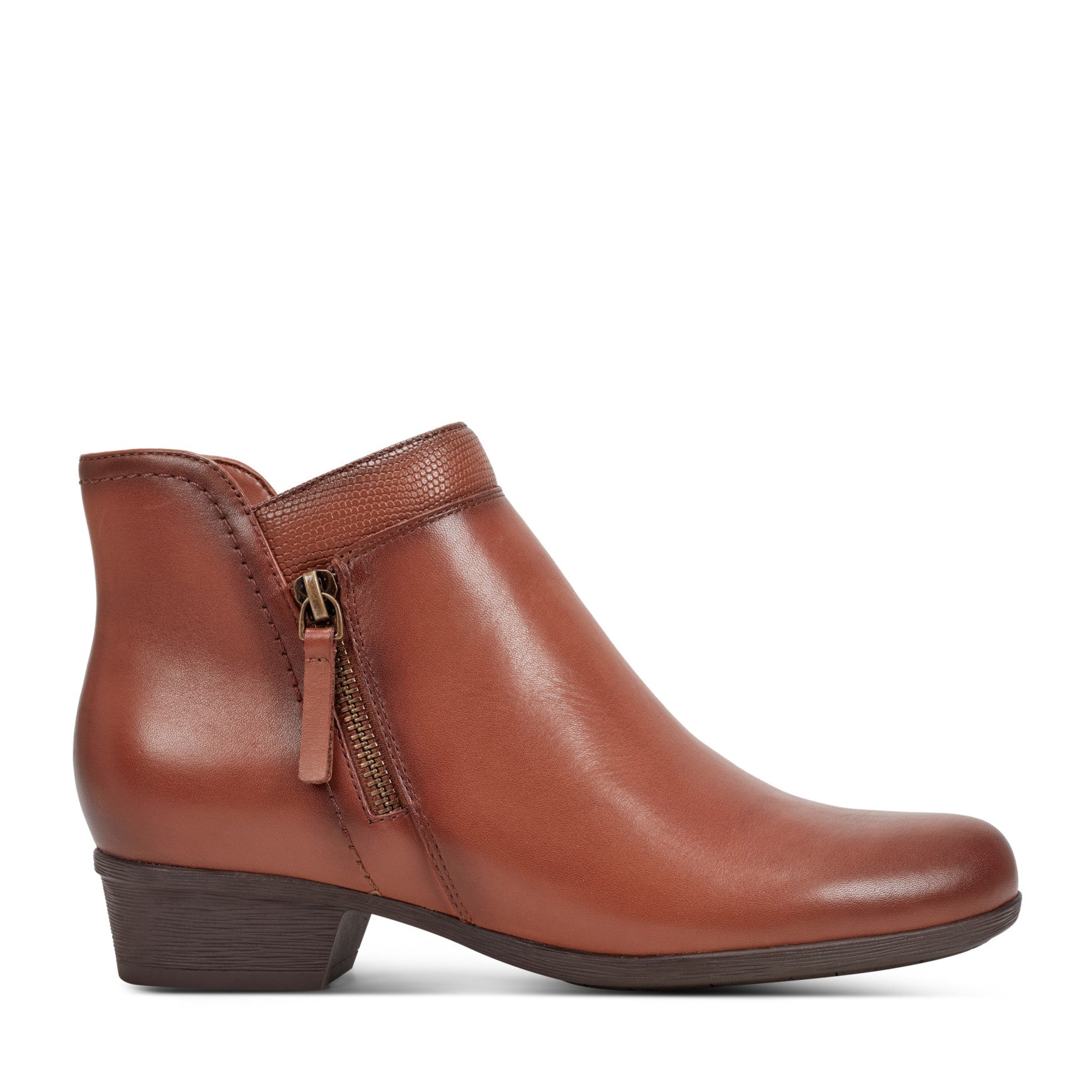 Women Carly Side Zip Casual Ankle Booties