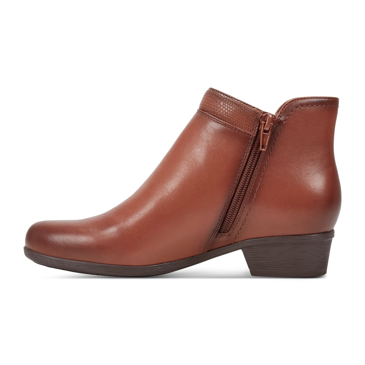Women Carly Side Zip Casual Ankle Booties