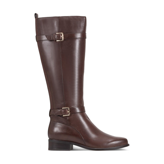 Women Harper Riding Wide Calf Boot with Buckle