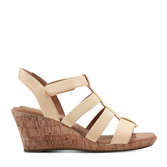 Women Blanca Elastic T-Bar Sandal