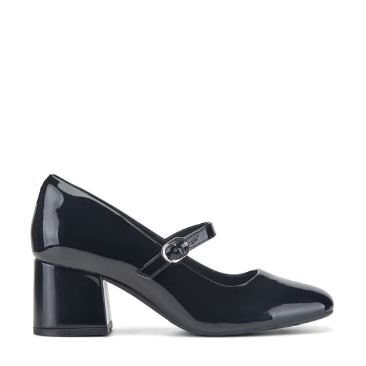 Women Xena Block Heel Mary Jane Pumps