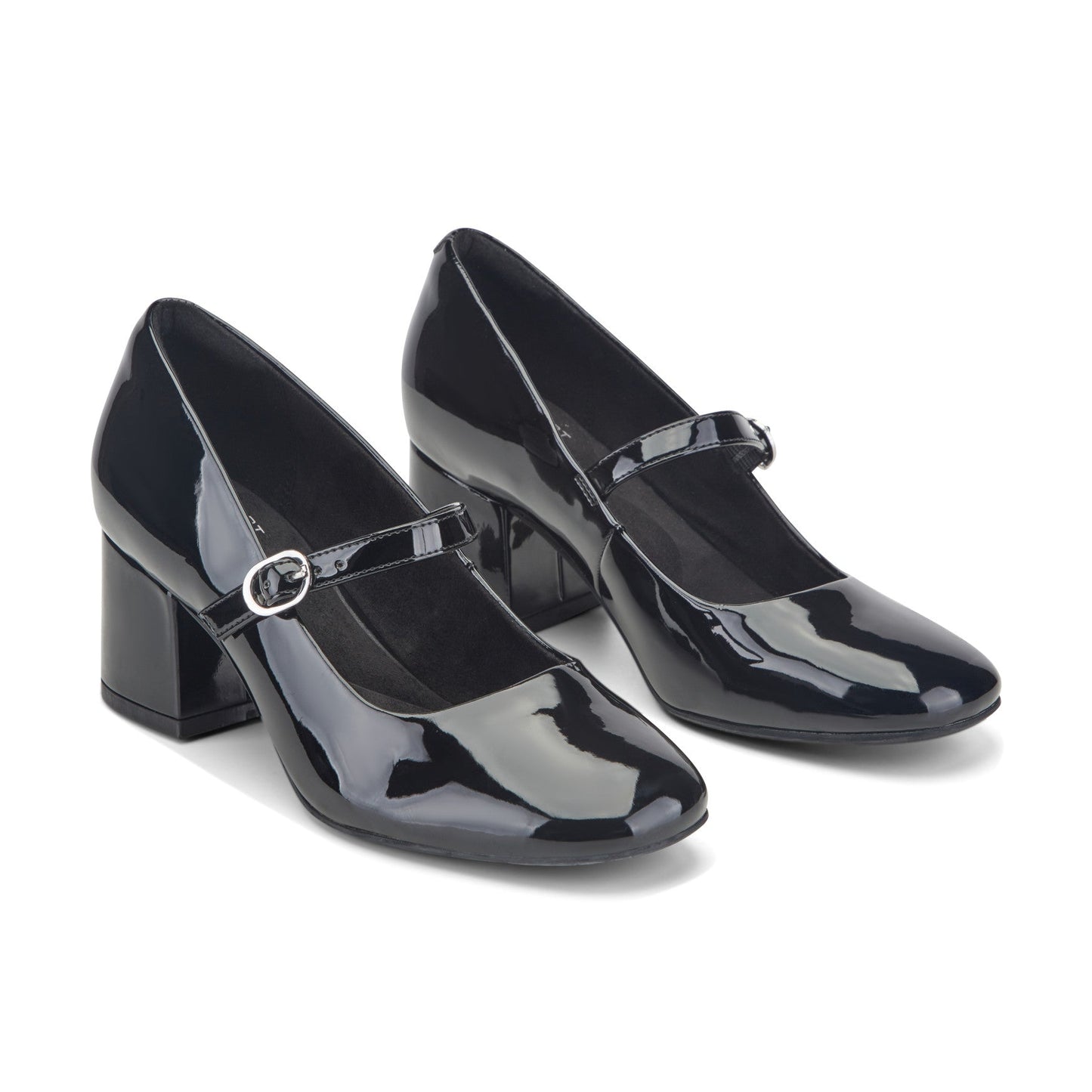 Women Xena Block Heel Mary Jane Pumps