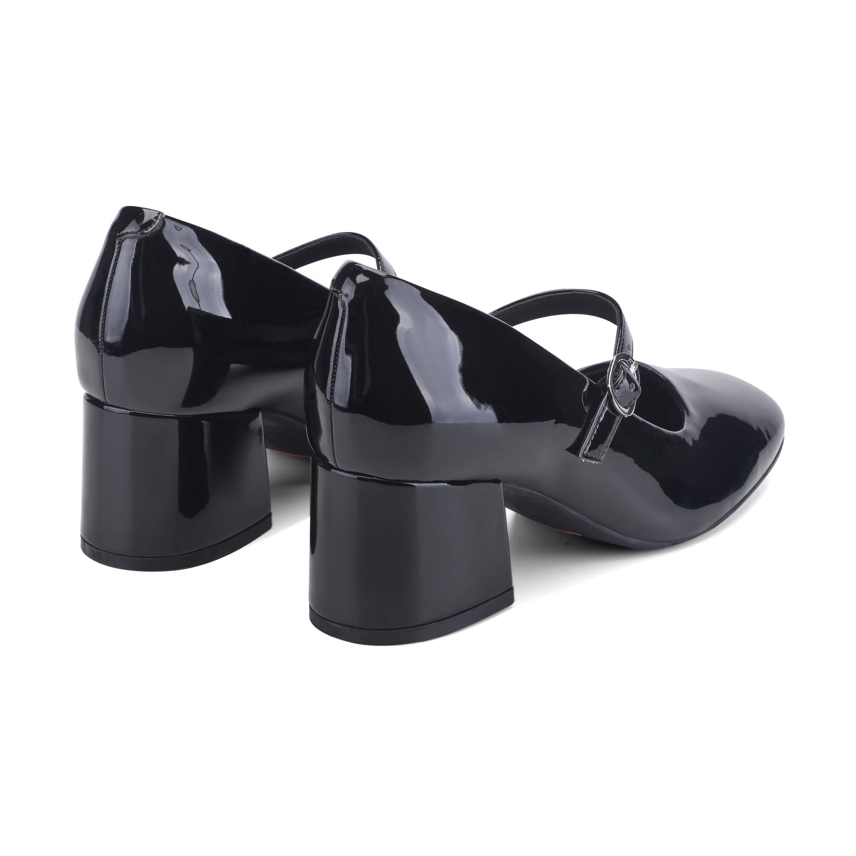 Women Xena Block Heel Mary Jane Pumps