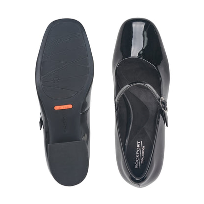 Women Xena Block Heel Mary Jane Pumps