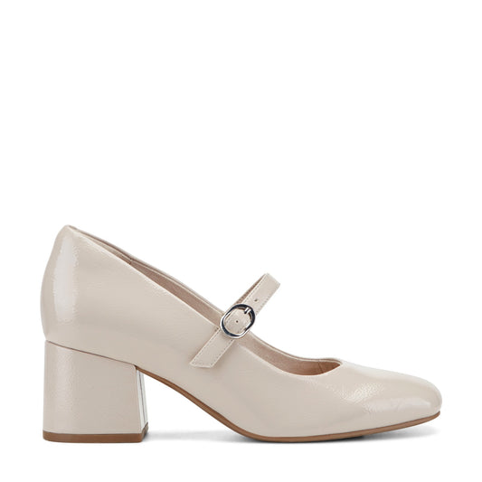 Women Xena Block Heel Mary Jane Pumps