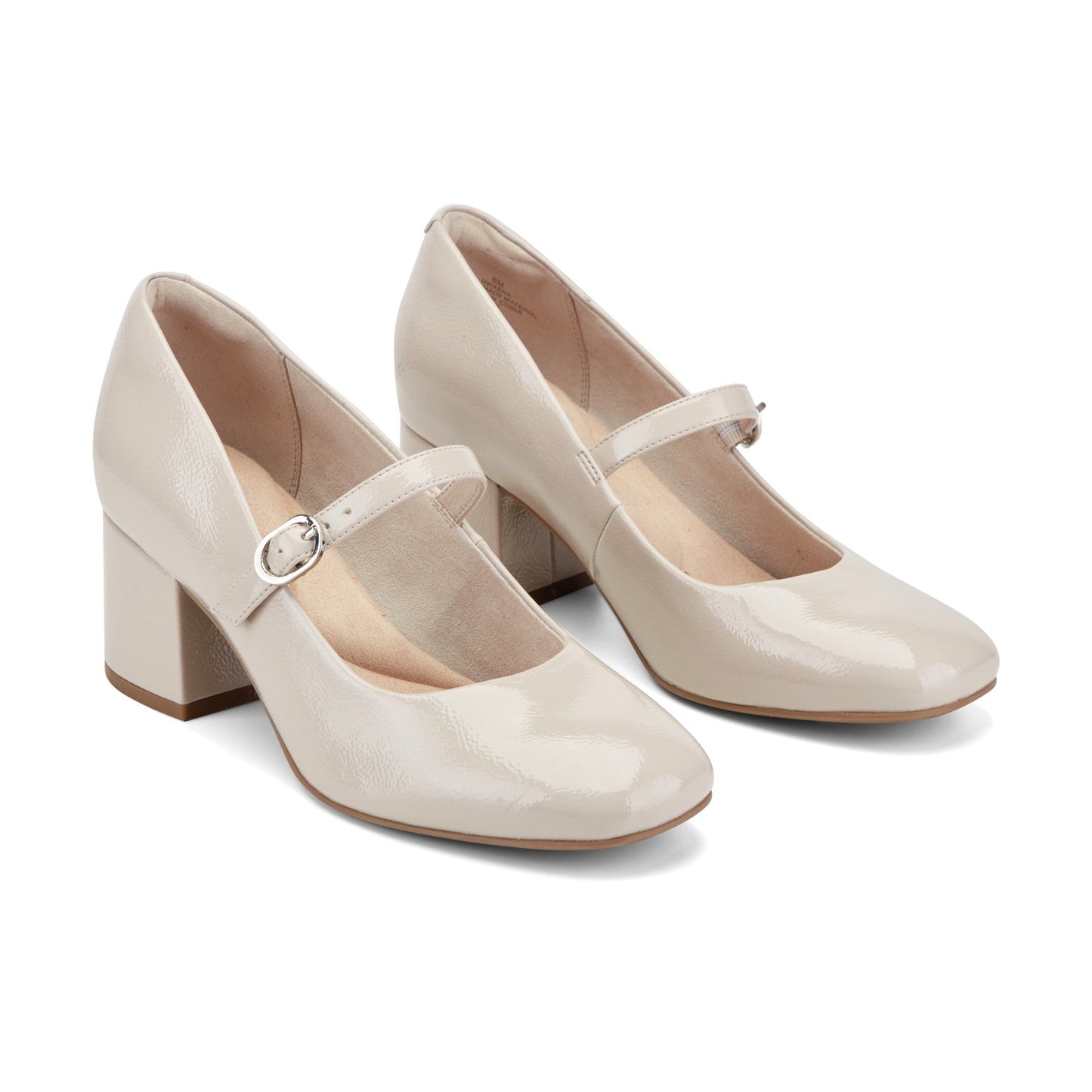 Women Xena Block Heel Mary Jane Pumps
