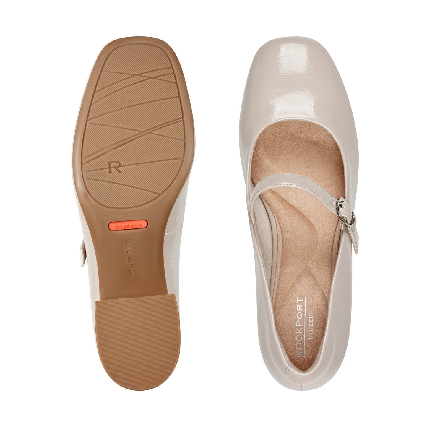 Women Xena Block Heel Mary Jane Pumps