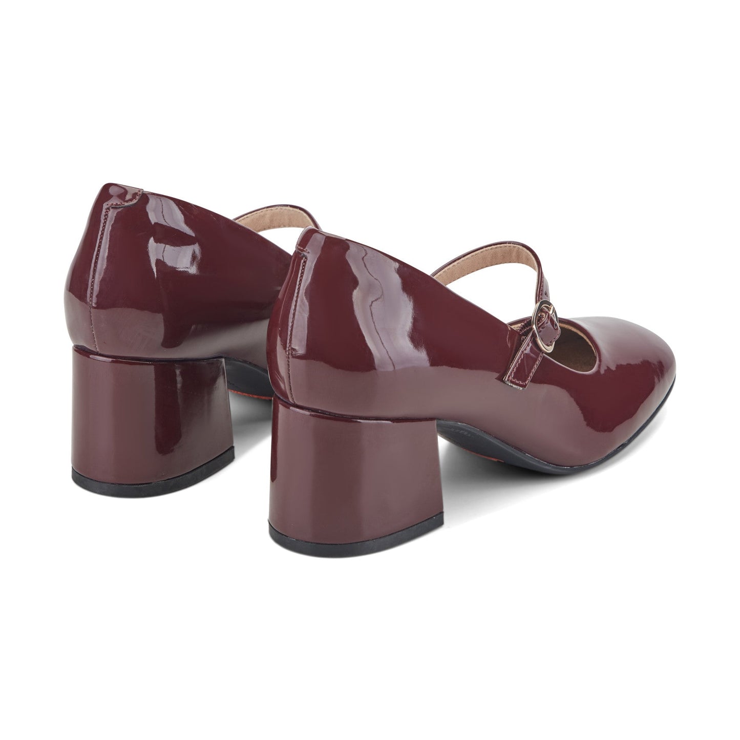 Women Xena Block Heel Mary Jane Pumps