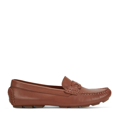 Women Blara Almond Toe Casual Slip-on Flat Loafers