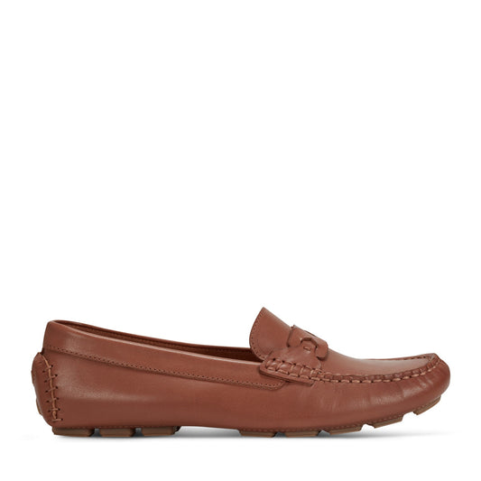 Women Blara Almond Toe Casual Slip-on Flat Loafers