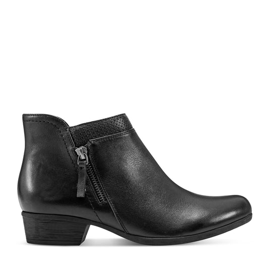 Women Carly Side Zip Casual Ankle Booties