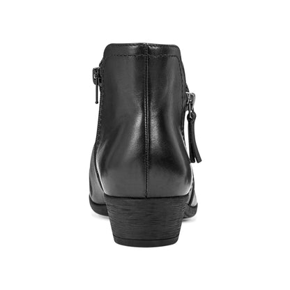 Women Carly Side Zip Casual Ankle Booties