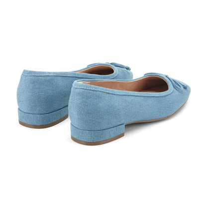 Women Sadie Square Toe Slip-on Ballet Dress Flats