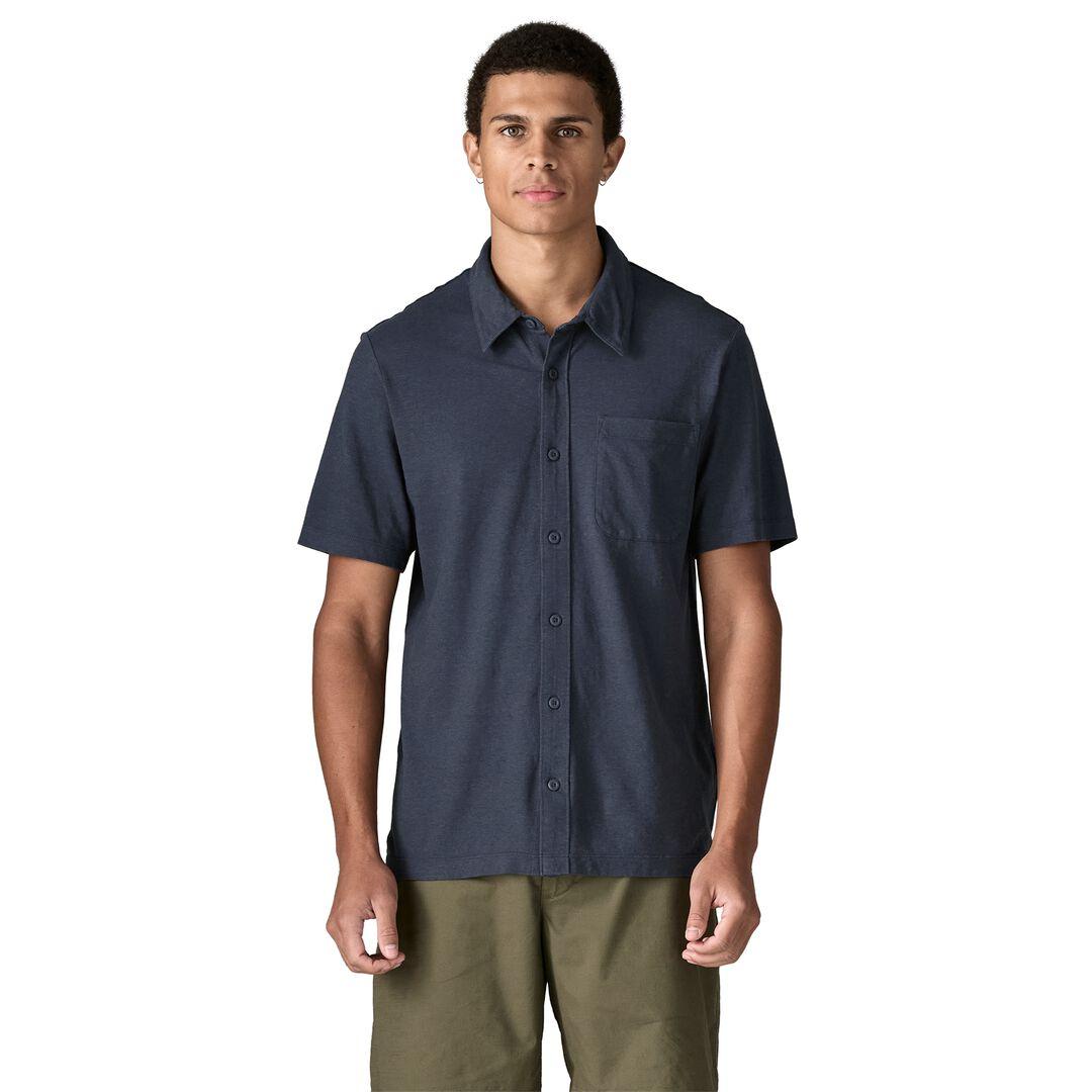 Trail Harbor Button-Down Knit Shirt