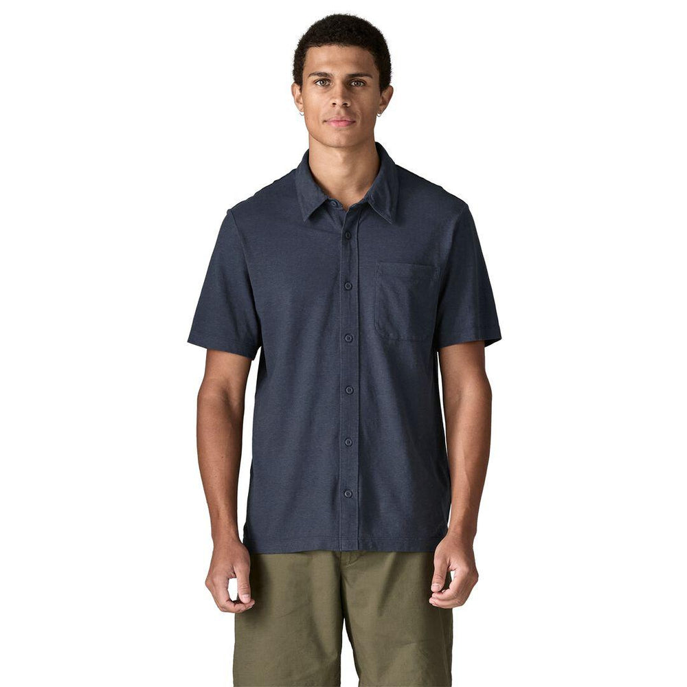 Trail Harbor Button-Down Knit Shirt