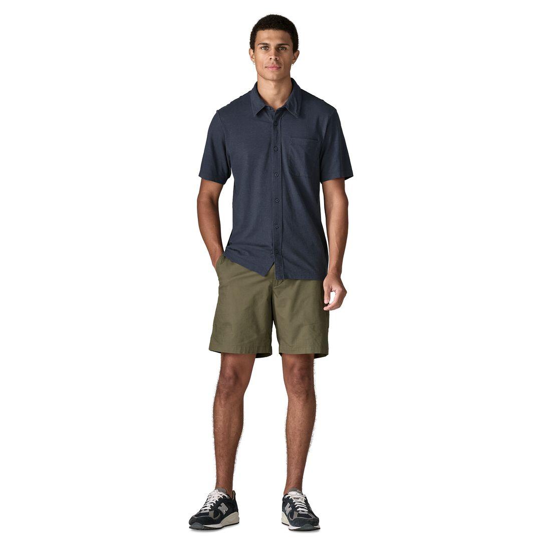 Trail Harbor Button-Down Knit Shirt