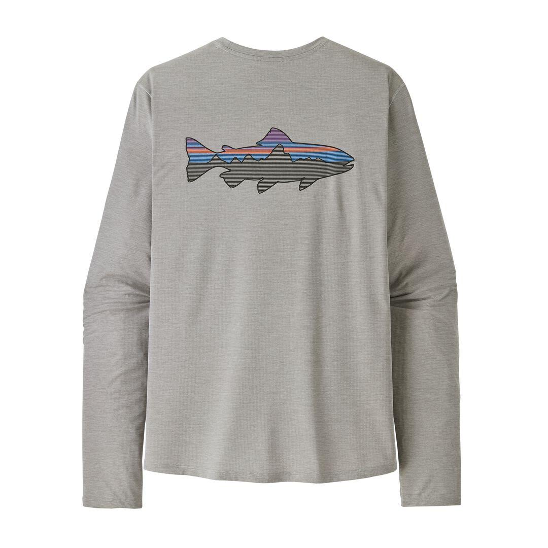 Long-Sleeved Capilene® Cool Sun Shirt - Fitz Roy Trout