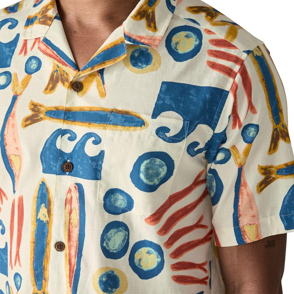 Tidal Threads Button-Down Camp Shirt