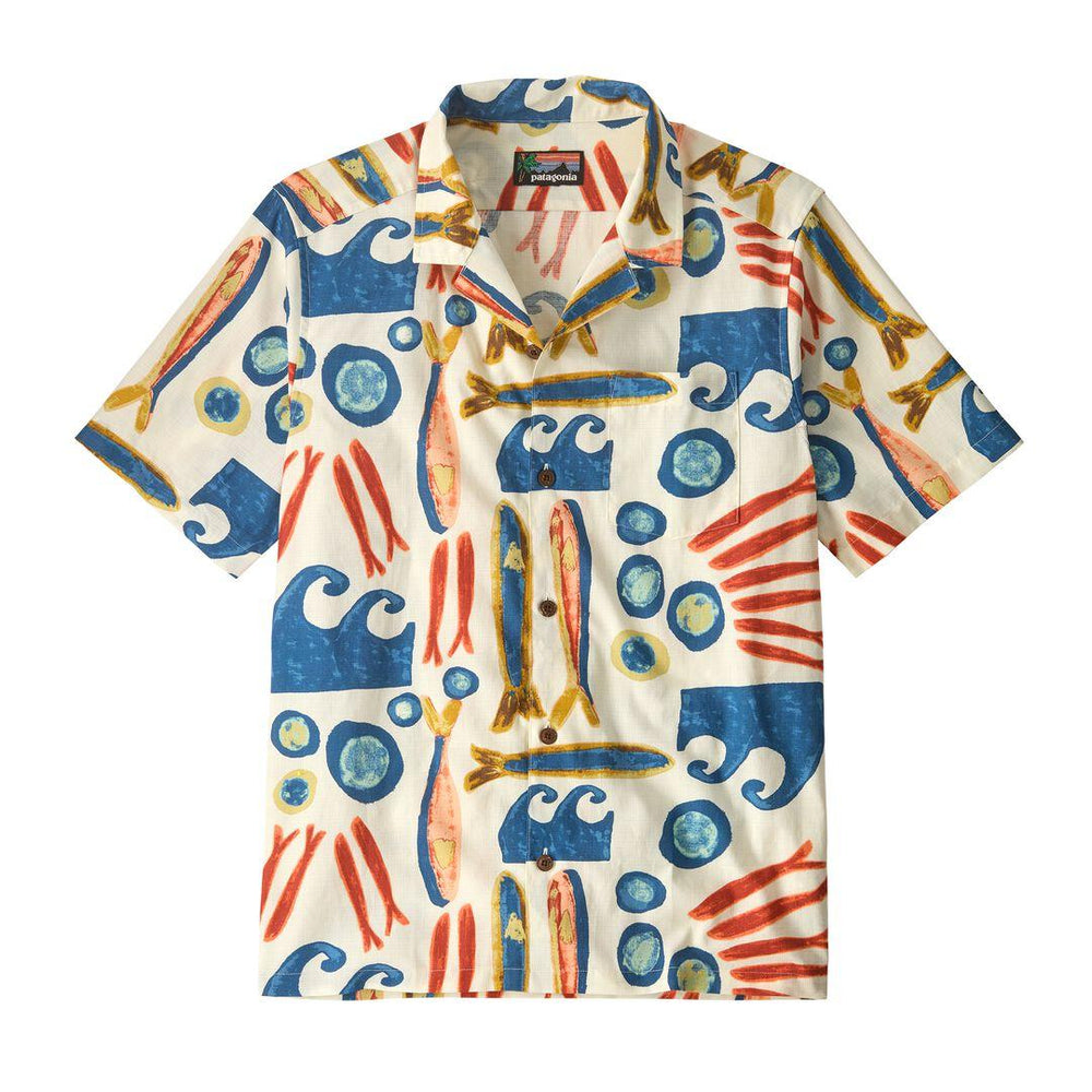 Tidal Threads Button-Down Camp Shirt