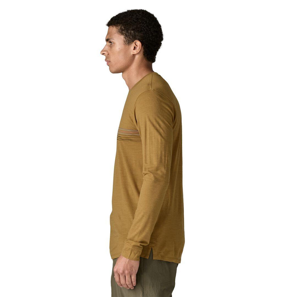 Long-Sleeved Capilene® Cool Merino Blend Graphic Shirt