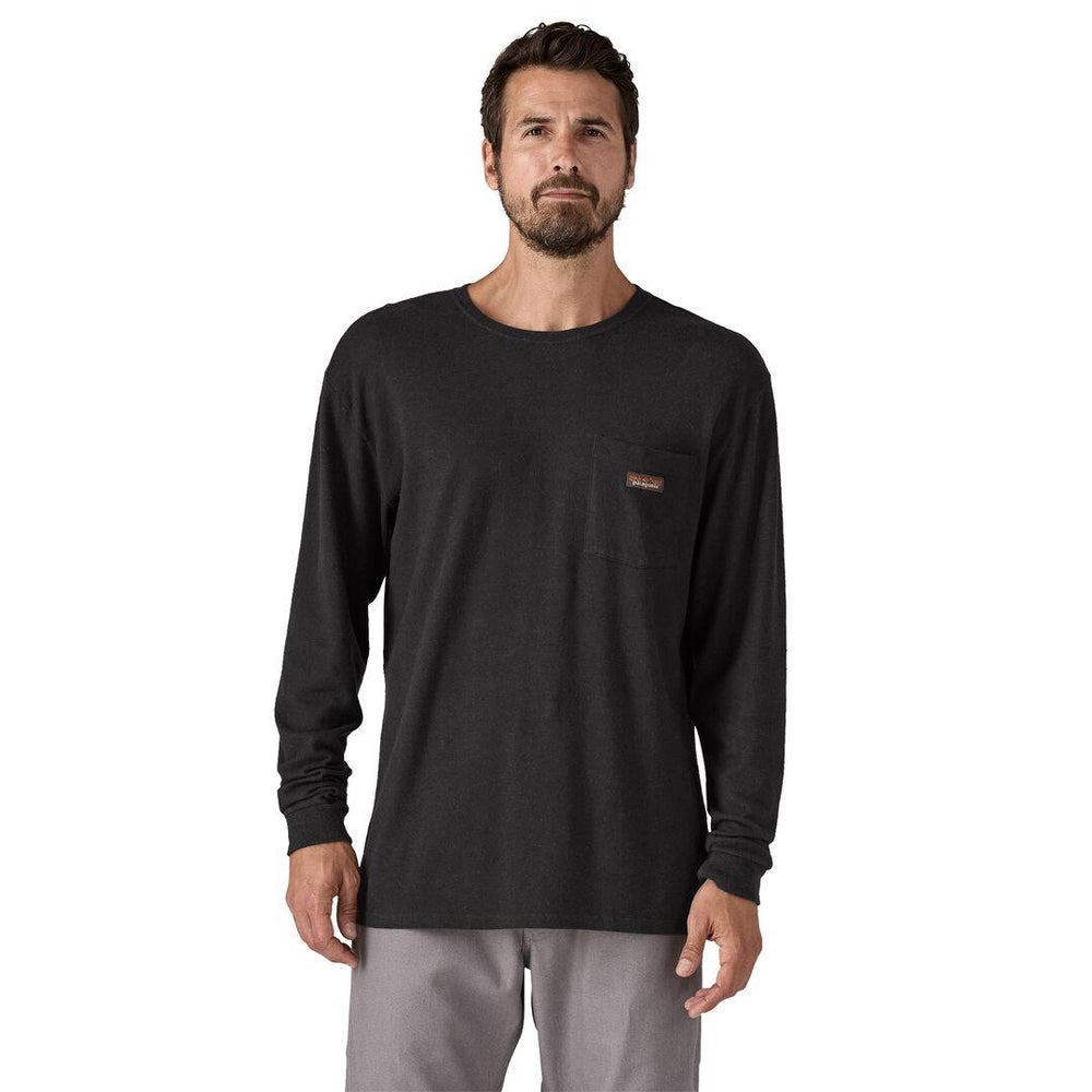 Long-Sleeved Work Pocket T-Shirt