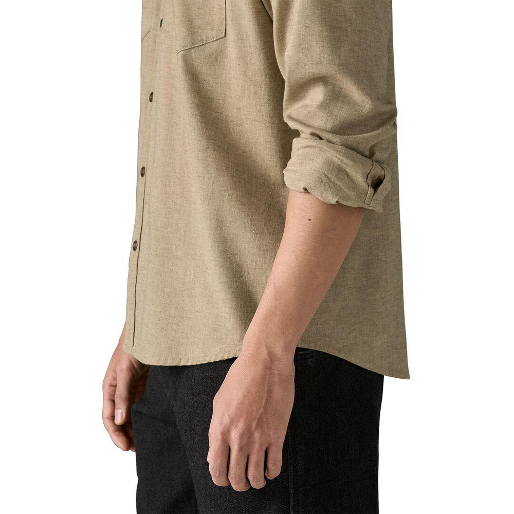 Long-Sleeved Western Snap Work Shirt
