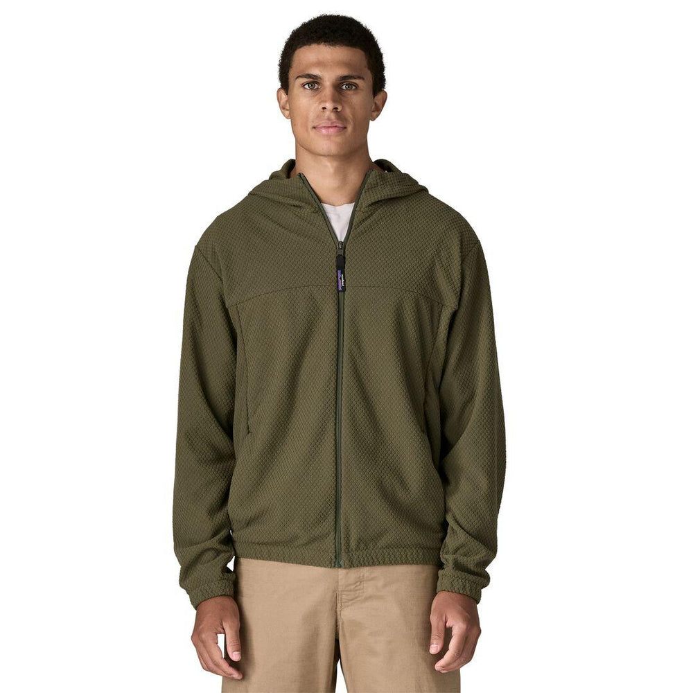 Textured Fleece Hoody